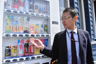 「みまもり自販機」が札幌に登場　道内初　キリンビバレッジ、防犯カメラで24時間記録