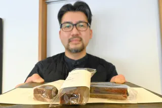 十勝の地酒、チョコタルトに 帯広の酒店が限定販売