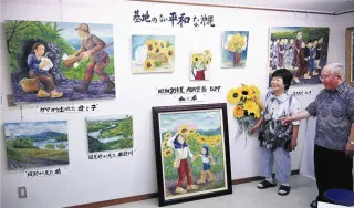 <戦後81年>沖縄で感じた惨禍 描く 手島トモ子さん遺作展 深川・11日から 「平和考えるきっかけに」