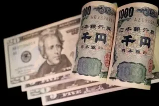 NY円、一時155円台　34年ぶり円安ドル高水準
