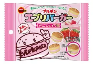 いちごシェイクのスナック ブルボン
