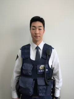 ＜富良野＞クマへの対処法を寸劇で紹介　薄井碧杜巡査部長（25）