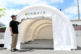 熊本地震1週間 十勝で広がる支援の輪 被災地へ人員派遣/募金箱設置も