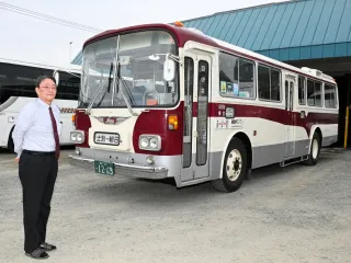 「モノコックバス」 27日から運行