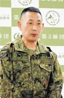 「防衛、災害派遣 万全に」 上野・第2師団長が着任