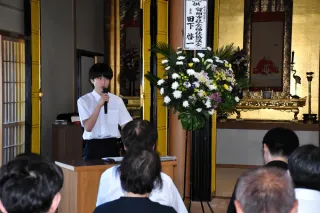 「三船遭難」で犠牲 1700人を悼む 留萌と増毛で慰霊祭