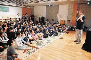 さぬき市児童 剣淵訪れ交流