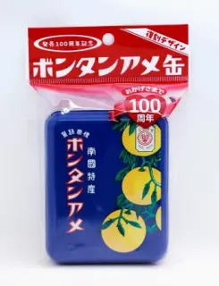 鹿児島「ボンタンアメ」の記念缶 100周年で限定販売