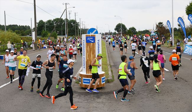 北海道マラソン写真特集＞２０～４０ｋｍ：北海道新聞デジタル