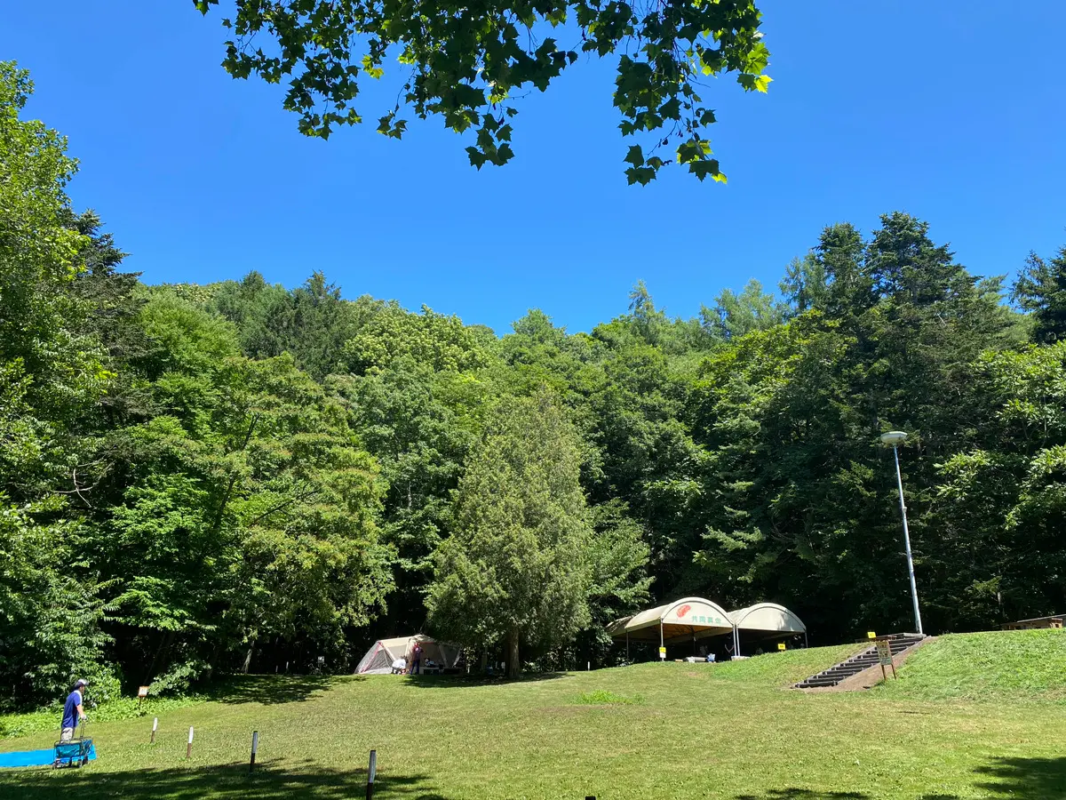 オファー 栗山公園キャンプ場 ペット