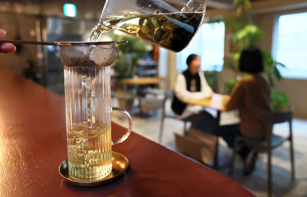 ＜道央　生まれ変わる「宝物」＞北海道TEA＝札幌市　ブドウ畑から〝ワイン茶〟