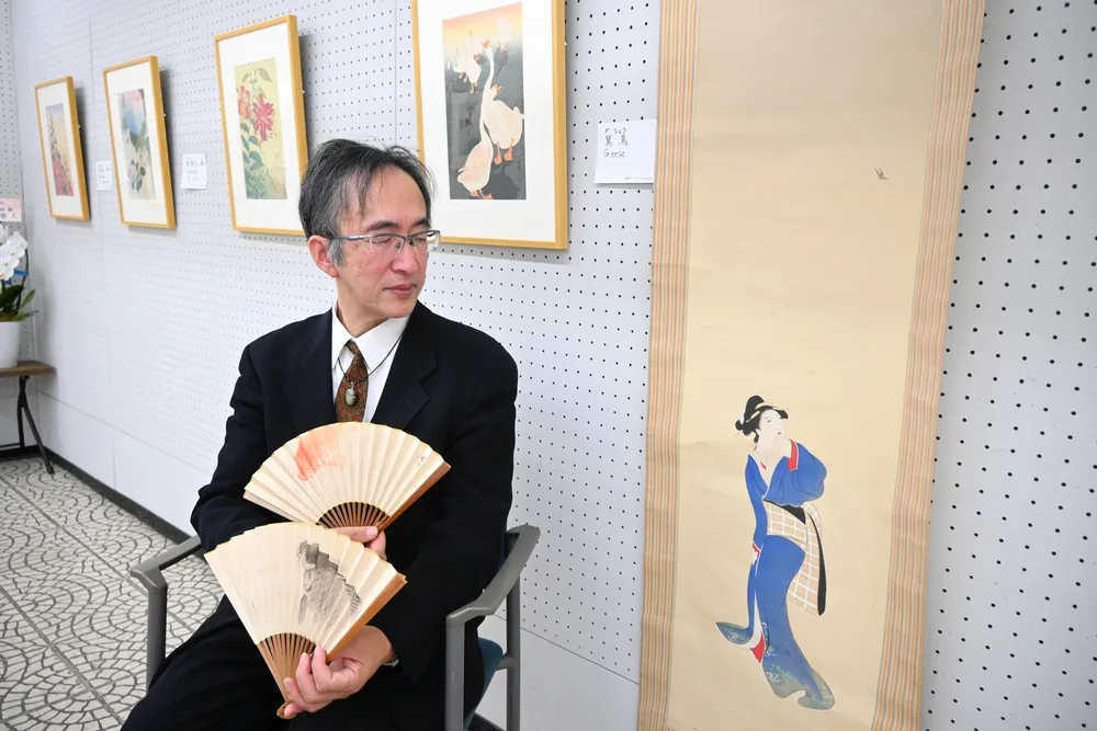 花鳥画家・小原祥邨展 帯広で開幕 精緻な木版画100点：北海道新聞デジタル