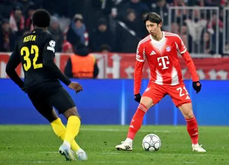 バイエルン・ミュンヘン16強へ サッカー欧州CL、伊藤途中出場：北海道