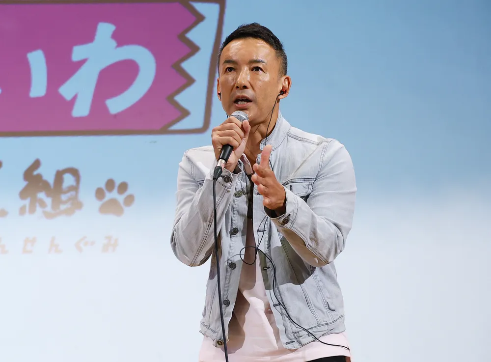 れいわ山本代表「消費税は廃止」　函館で集会