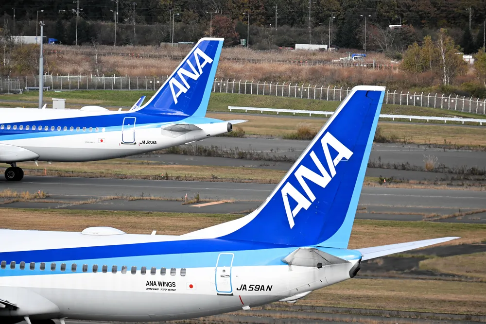 新千歳発着の12便欠航　全日空