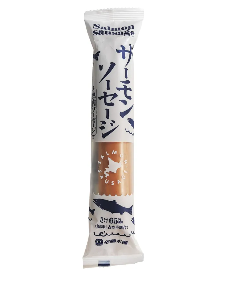 北海道産サケのうまみ凝縮　ヘルシーな「サーモンソーセージ」　＜うまいもの探し旅＞