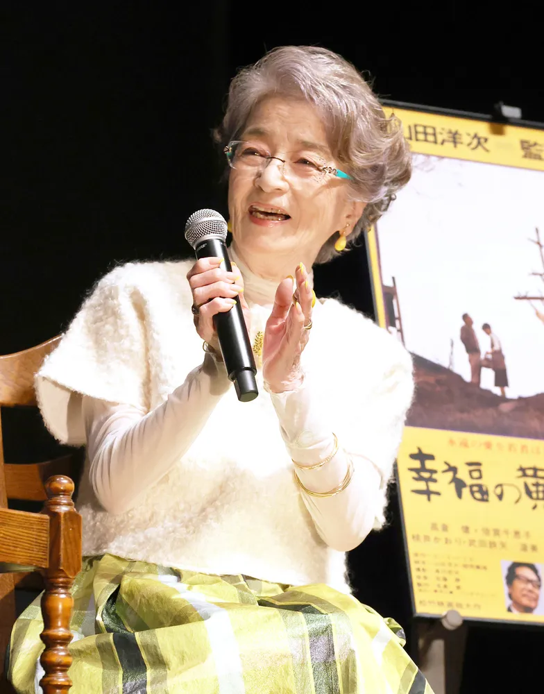 倍賞千恵子さん「北海道は自然と人が素晴らしい」　札幌でトークイベント