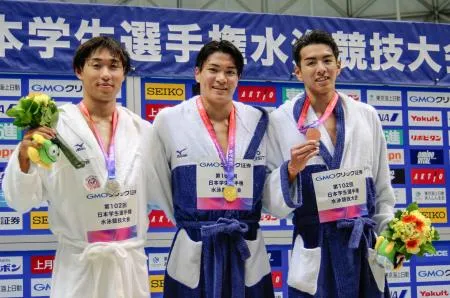 松下が200m個人メドレー優勝 競泳の日本学生選手権：北海道新聞デジタル