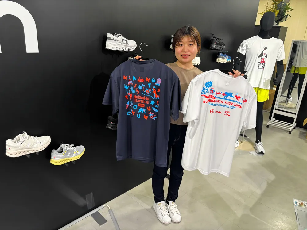 北海道マラソンを応援 札幌に期間限定ショップ 靴など販売、ラン用に
