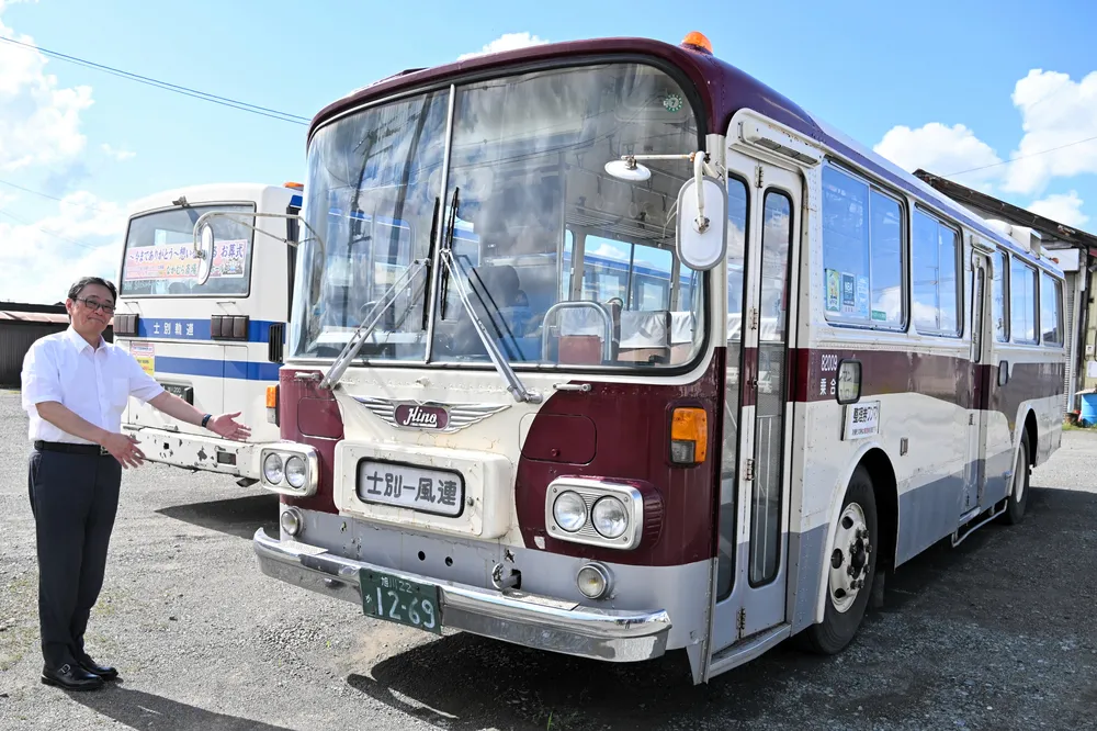 士別の名物レトロバスがエンジン故障で引退危機 愛されて43年目、全国
