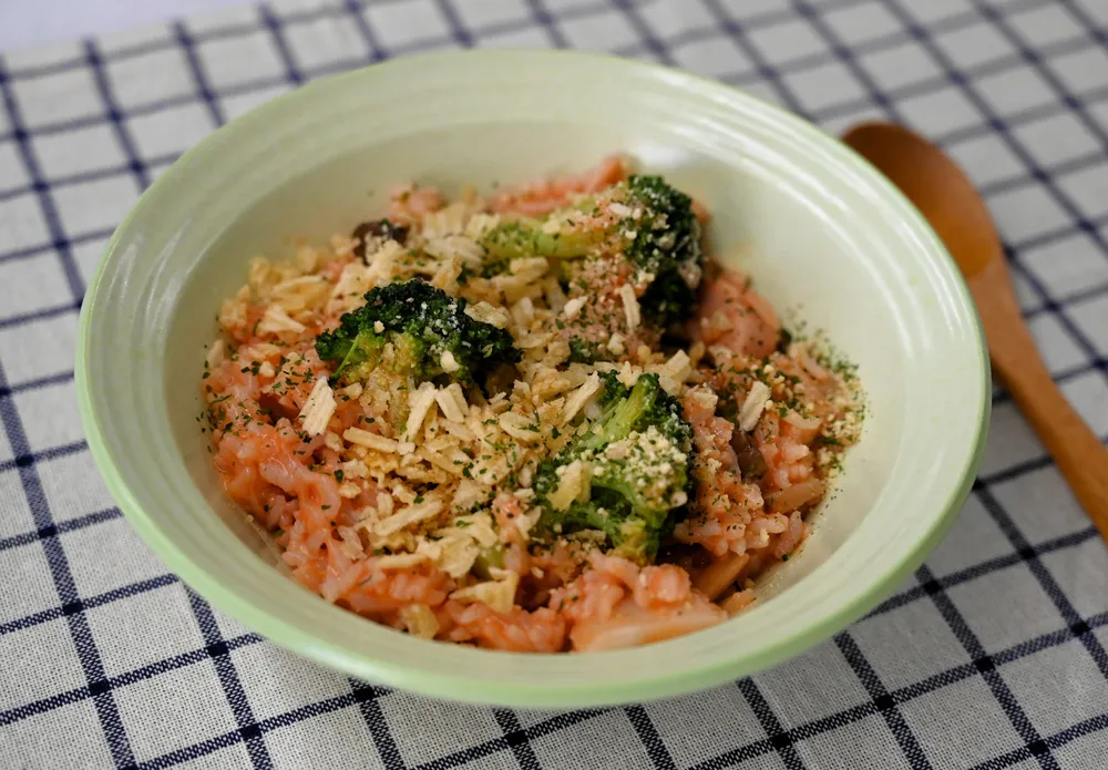 ＜健やかレシピ＞レンジで簡単！ソーセージリゾット