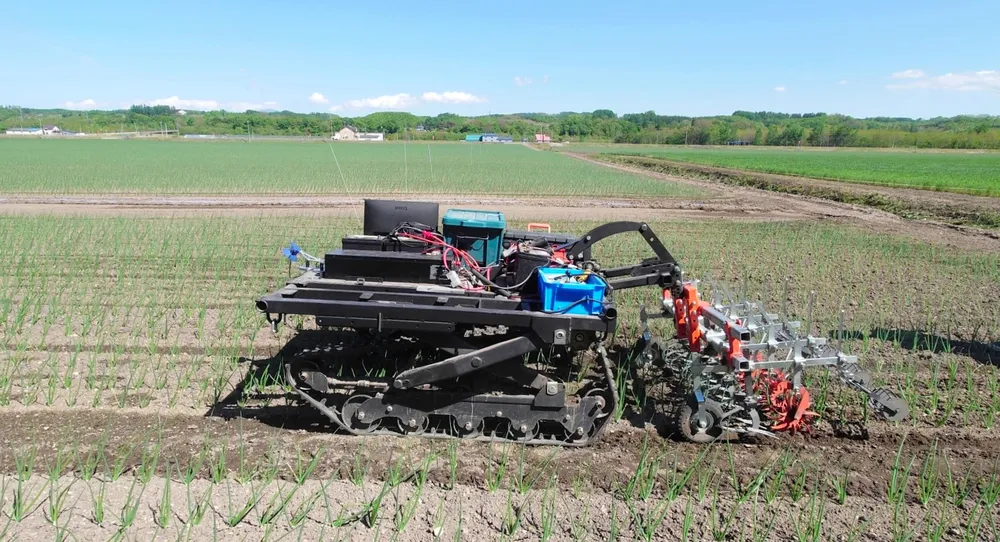 人間よりうまい」 AI自動除草ロボットに農家も脱帽 タマネギづくりは