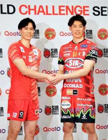 ペルージャ、日本で2試合 石川所属、男子バレー：北海道新聞デジタル