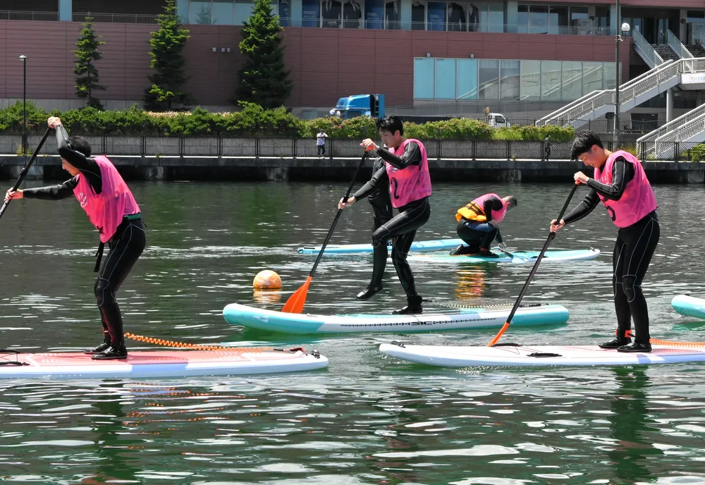 小樽水産高でのSUP体験授業が話題