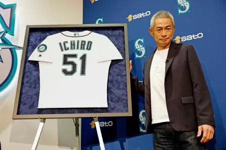 イチロー 米野球界殿堂入り 号外新聞　末尾51 イチロー氏米野球殿堂入りでMLB特別プロジェクト「号外」1万部