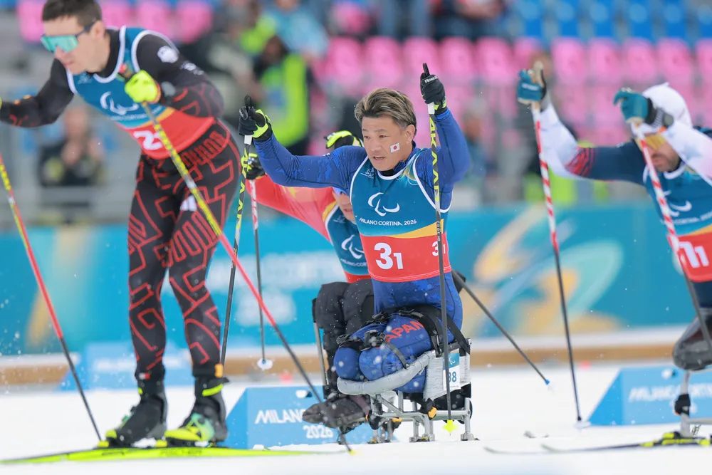 日本一丸 粘って8位 源「みんなのおかげ」 距離混合10キロリレー