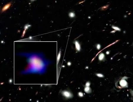 誕生直後の極小銀河を観測 宇宙初期、130億年前：北海道新聞デジタル