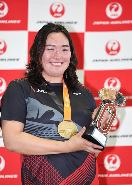 やり投げ・北口榛花 年間最優秀選手に 日本陸連が選出：北海道新聞デジタル