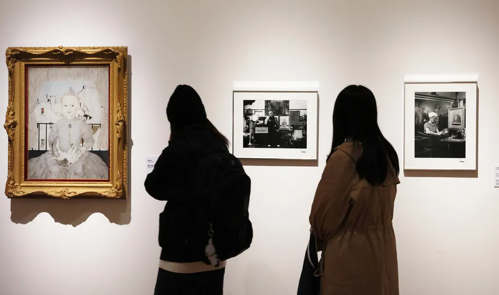 藤田嗣治撮影の写真、初公開も 札幌芸術の森美術館で特別展開幕