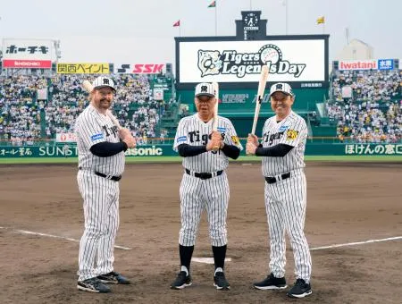 バースさん、甲子園球場沸かせる 阪神の「レジェンズデー」：北海道