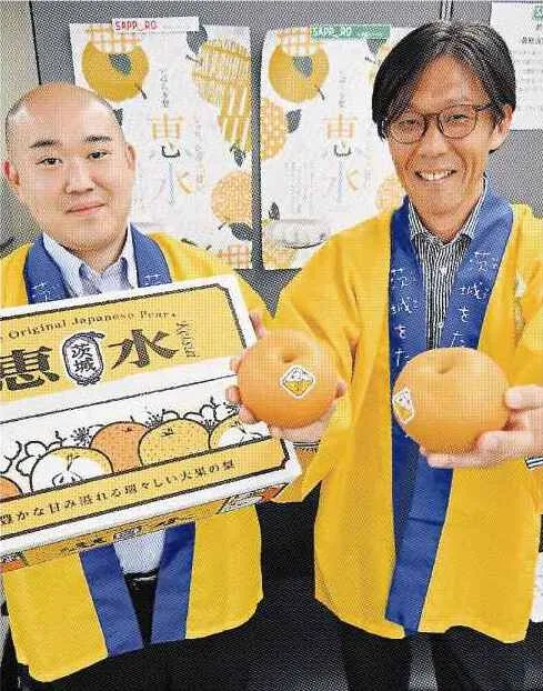 茨城のナシ「恵水」 チカホであす販売 10日まで:北海道新聞デジタル