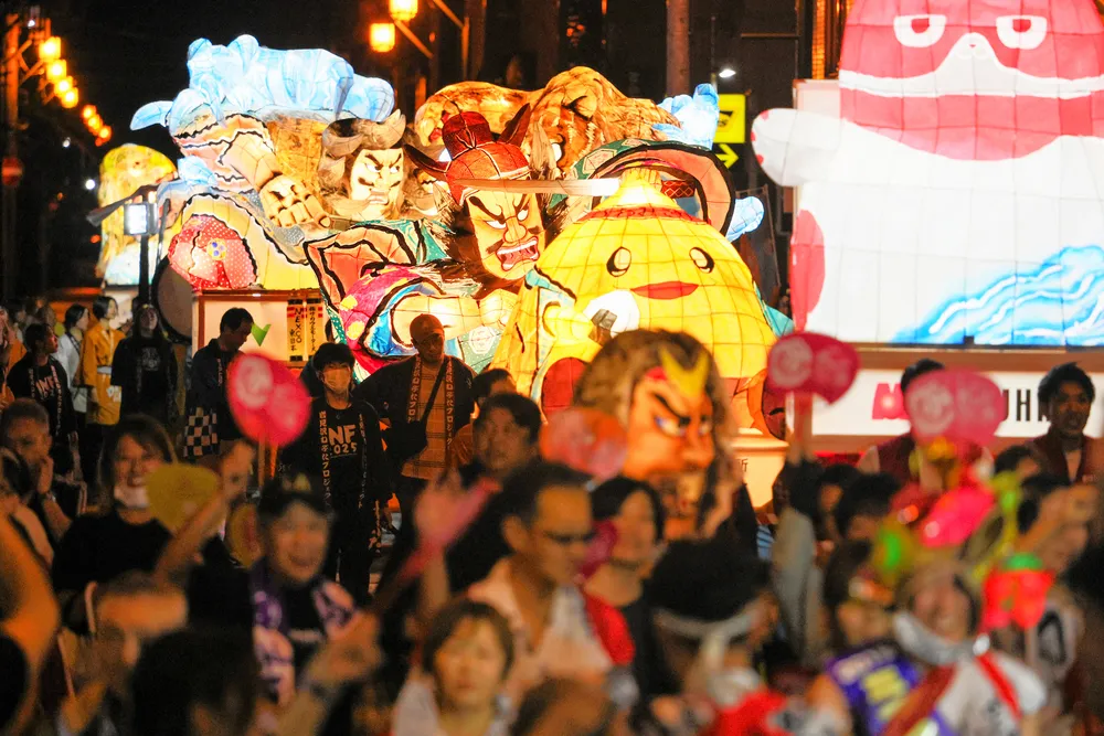 岩見沢ねぶた祭、100年先も　実行委がCF、担い手育成　楽器や衣装購入、制作体験会に活用