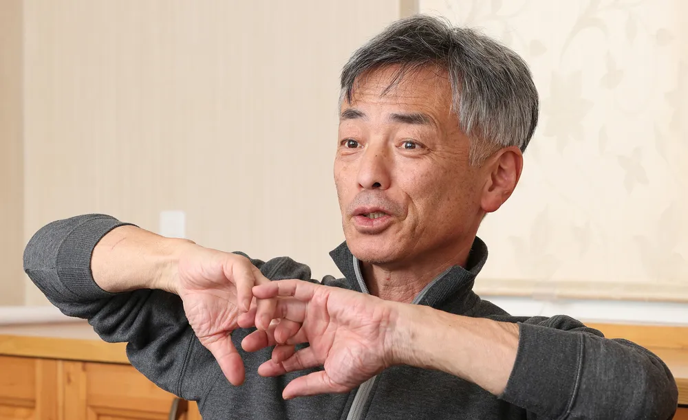 「『消費者の理解がないから』と言ってても、何も変わらないですから」とKeepA設立の経緯などを語る中村代表（小葉松隆撮影）