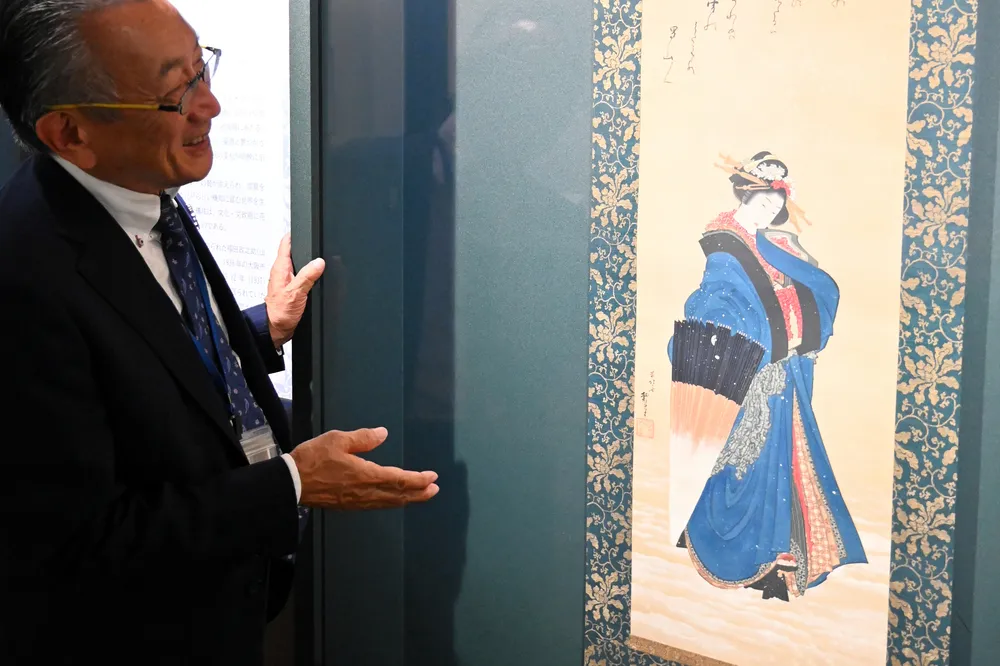 6.2億円の北斎肉筆画を初展示 小樽芸術村、18日から10周年記念展