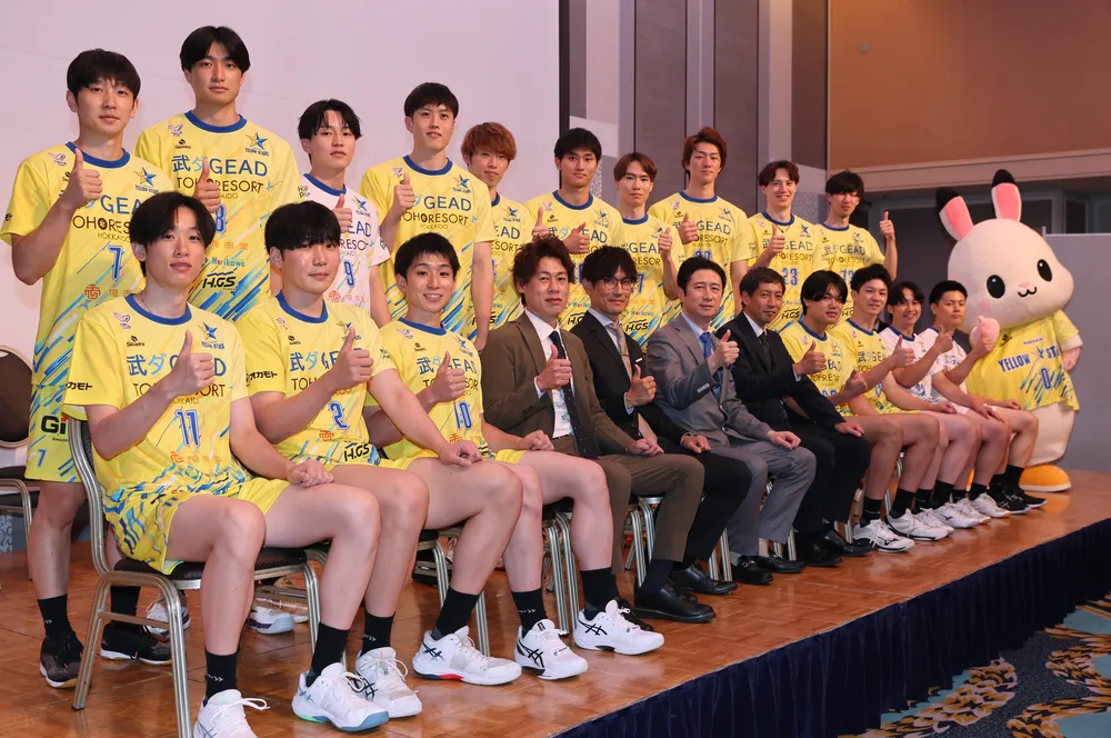 イエロースターズ、新主将に山田「大事な1年に」 新ユニホームも発表