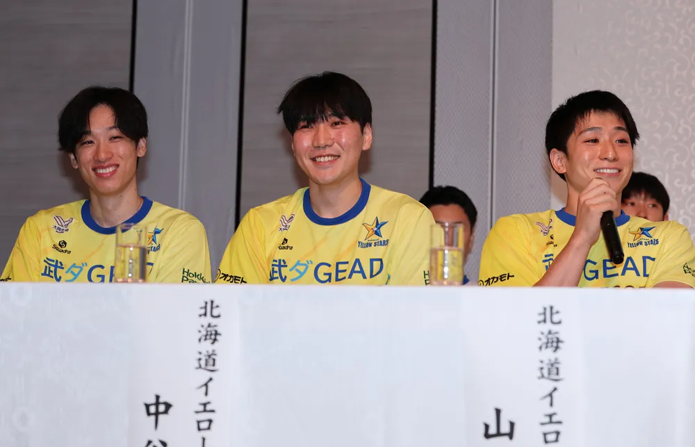 イエロースターズ、新主将に山田「大事な1年に」 新ユニホームも発表
