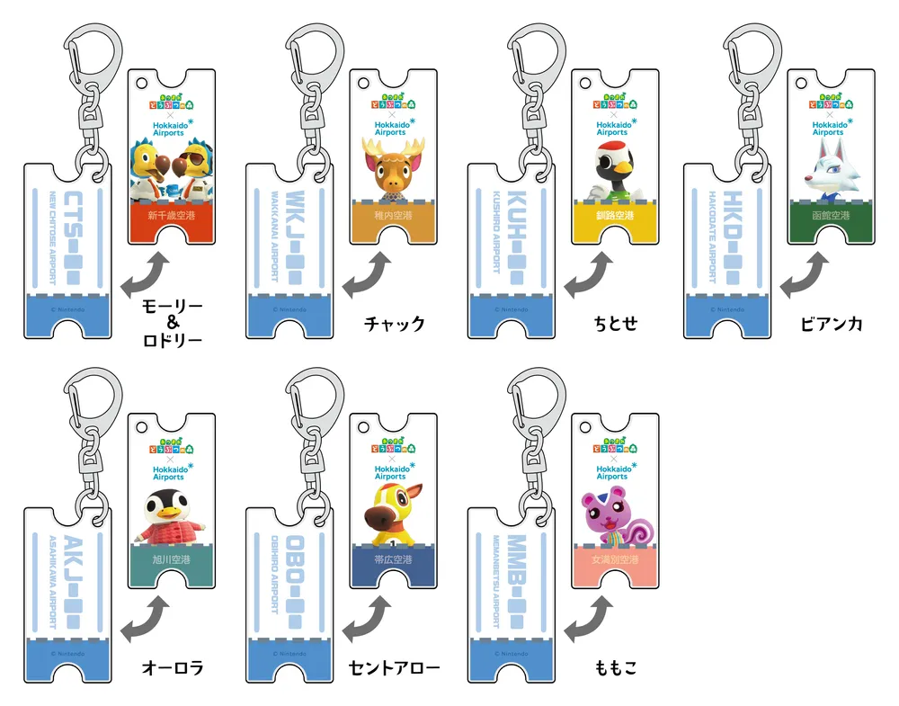 JRと空港が「あつ森」の世界に 新千歳限定ショップやラッピング列車も