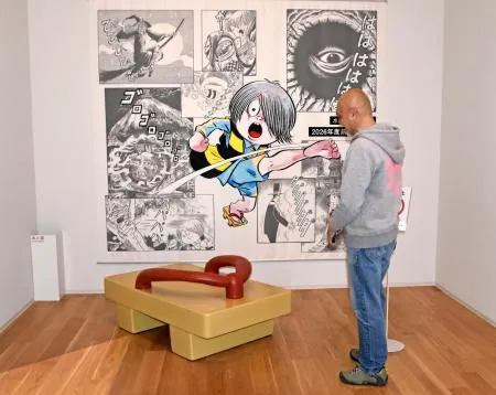 戦う鬼太郎の名場面原画で 水木記念館、企画展開始：北海道新聞デジタル