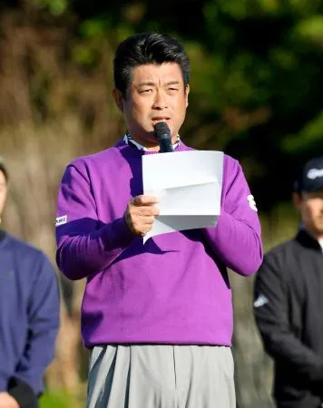 ジャンボ尾崎さん追悼セレモニー 池田勇太「私の憧れ、目標、夢