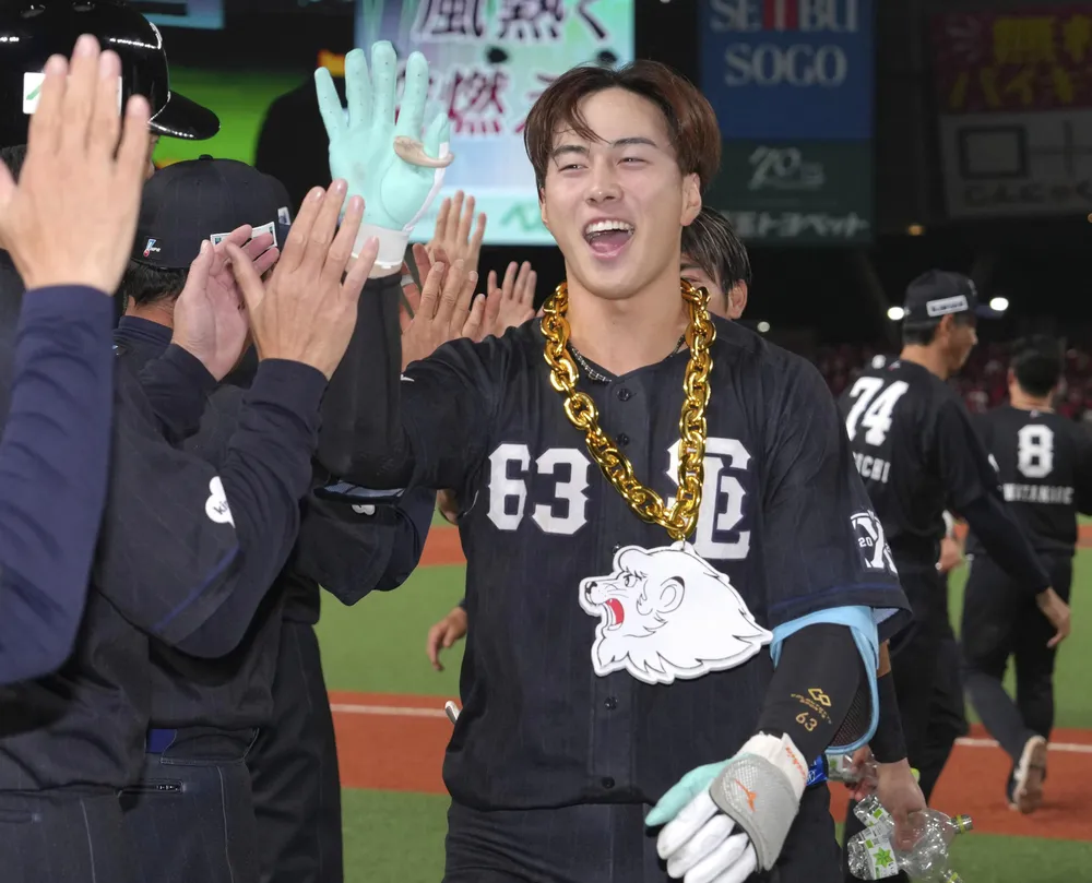 野球 長谷川信哉選手 育成出身で初、交流戦MVP 積極的な打撃奏功、日本