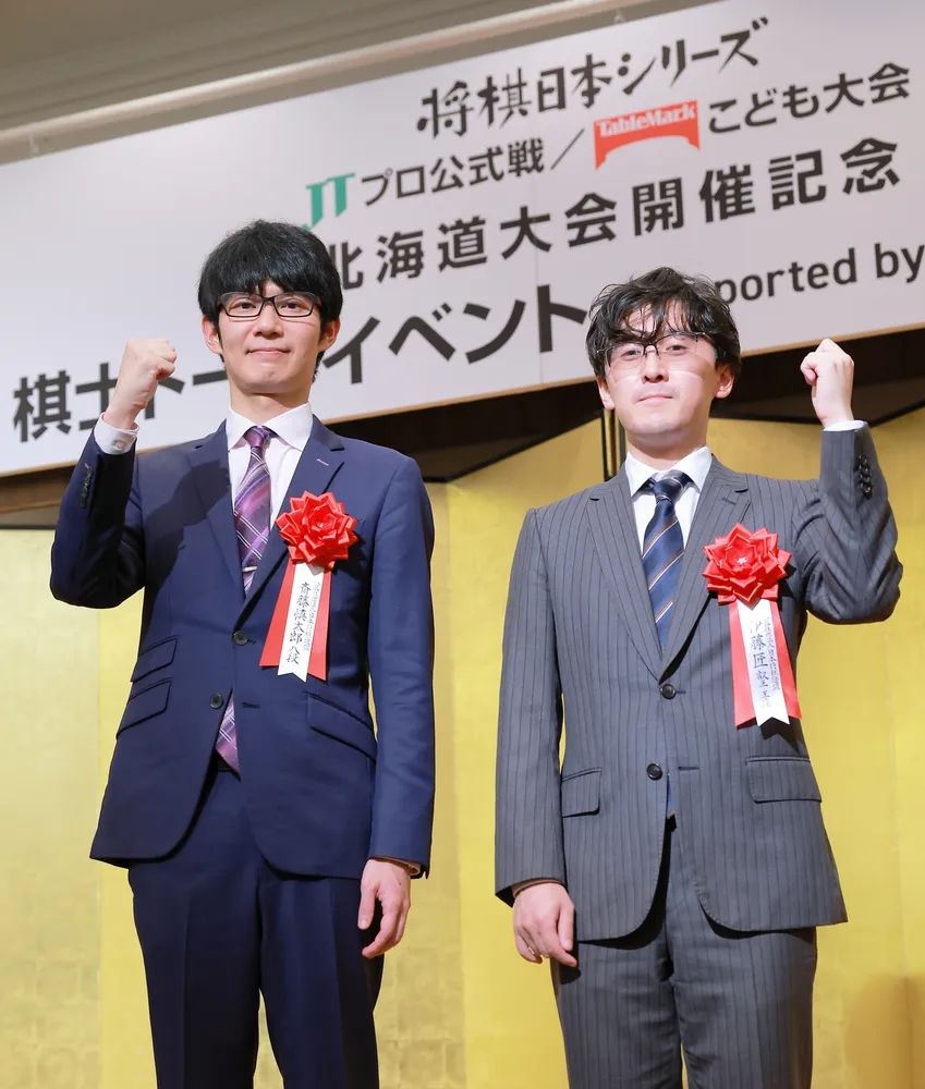 将棋JT杯、８日に札幌で　伊藤と斎藤が抱負