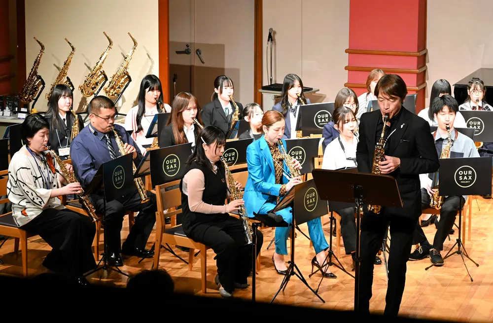 釧路で音楽イベント、プロのサックス奏者たちの魅力