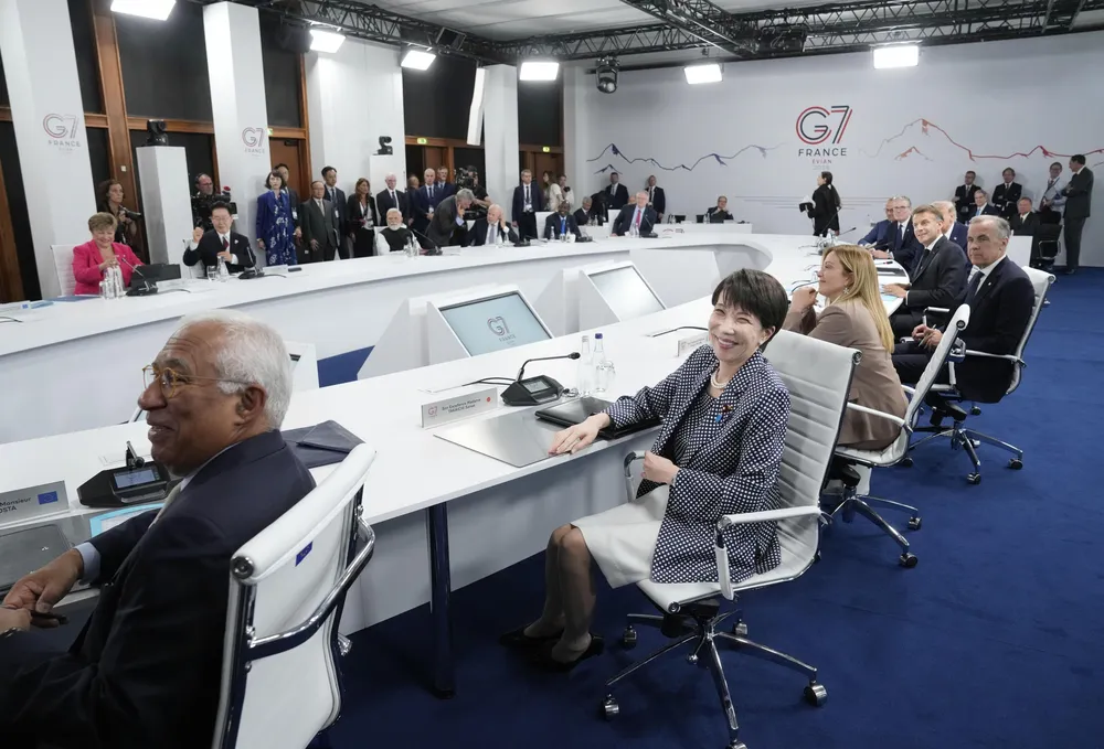 G7、対ロ圧力強化で一致 共同声明「冬乗り切れるよう」 イラン非核化も