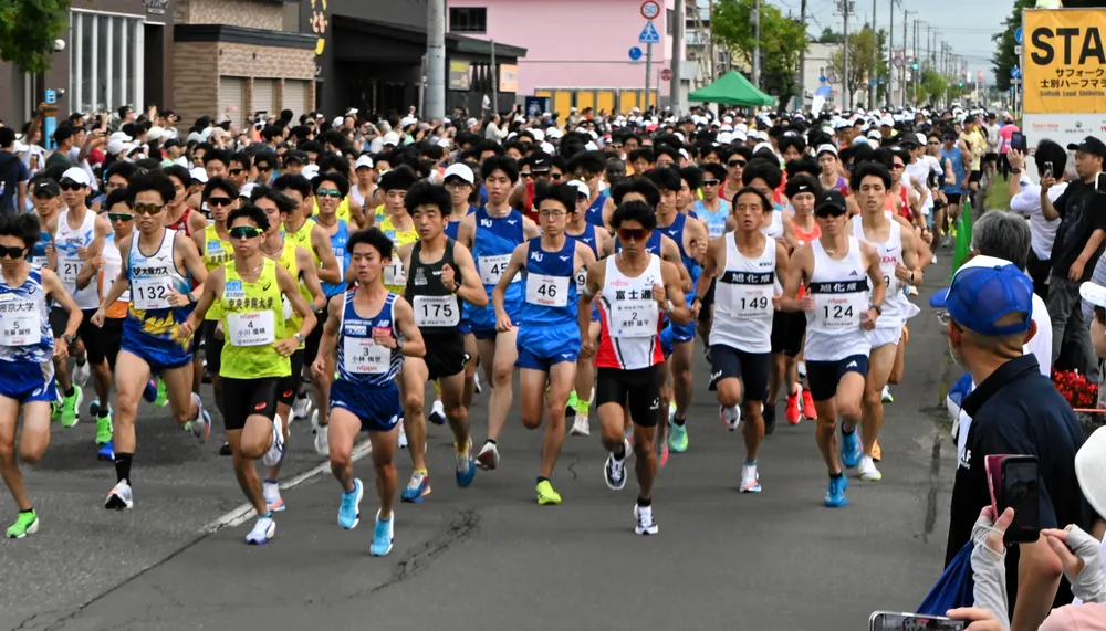 士別のまち駆け抜ける　ハーフマラソン大会　ゲストに五輪金メダリスト野口みずきさん
