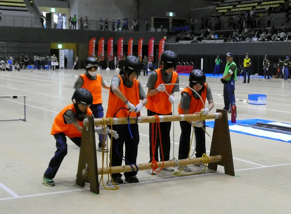 札幌市内の3少年消防クラブ　全国で腕試し～岡山での交流大会に参加
