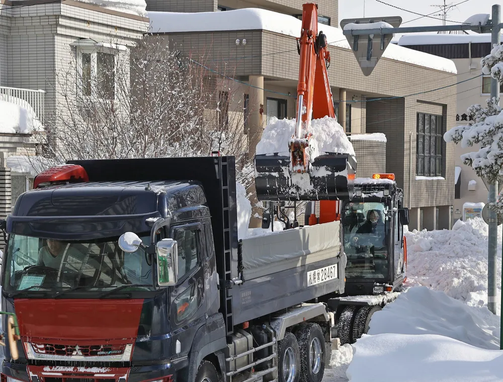 残り9世帯！)除雪、排雪の回数券 Town News Tsubetsu #107] Special feature on snow removal on